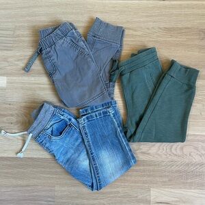 Bundle of 3T Drawstring Pants by Cat & Jack and Old Navy
